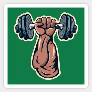 build muscles-Gym Edition Magnet